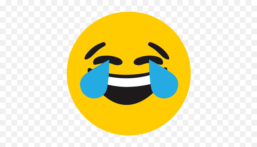 Download Hd Laughing To Tears Source - Happy Emoji,Tears Laughing Emoji