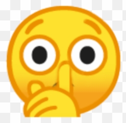Shhh - Happy Emoji