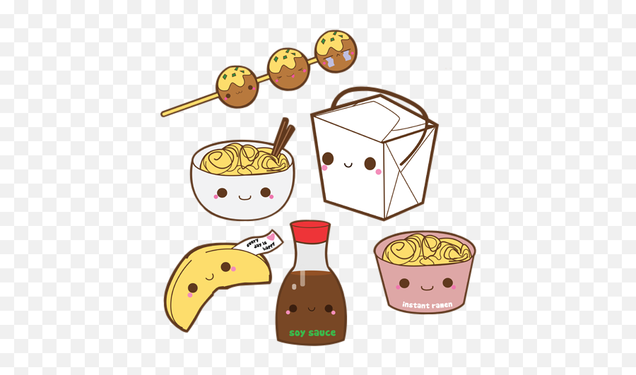 Trending - Kawaii Food Emoji,Chinese Food Emoji