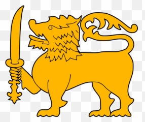 httpsfreesvgorgjapanese - decorativeicon 05 201701 Sri Lanka National Flag Lion Emoji