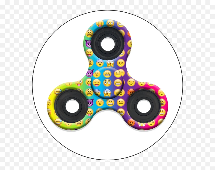 Fidget Spinner Trophy On Marble Base - Emoji Fidget Spinner Png,Emoji Fidget Spinner