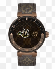 Hereu0027s a look at Louis Vuitton x Nigo LV collection prices - Tambour Horizon Monogram Emoji