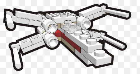 X - Star Wars Spaceship Clipart Emoji