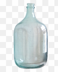 Glass Bottle Transparent Glasses - Emoji