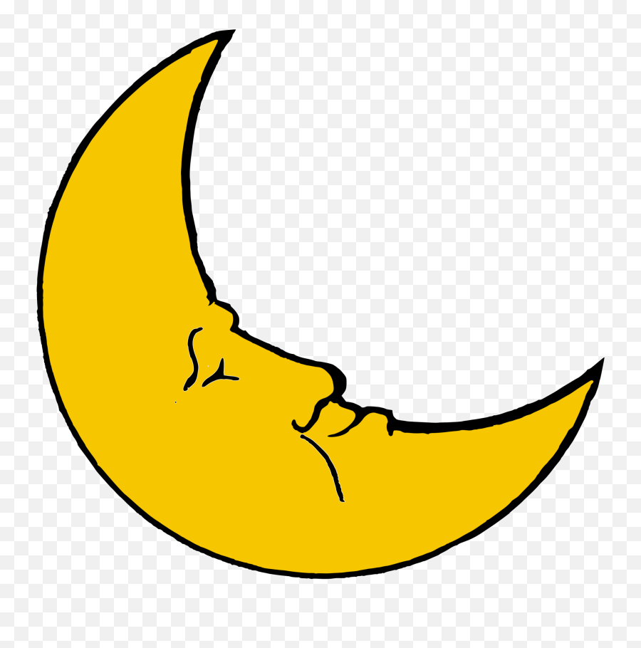 Free Cartoon Moon Transparent Download Free Clip Art Free - Clipart Of Moon Emoji,Crescent Moon Emoji