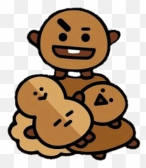 Largest Collect About Bt21 Png - Bt21 Shooky Study Planner Emoji,Bt21 Emoji