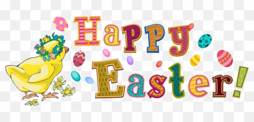 Clip Art Free Happy Easter Sunday - Banner Emoji