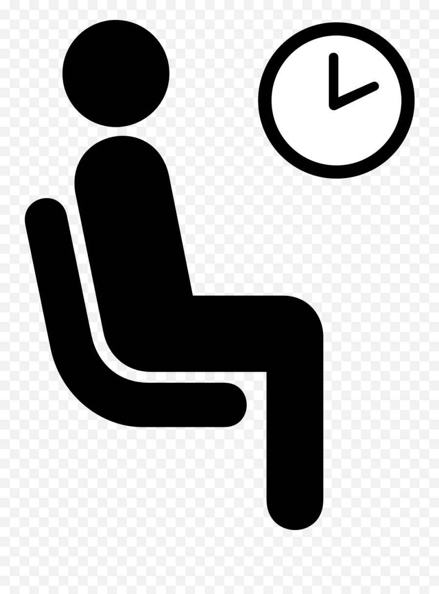 Room Person Time Information Clock - Wait Clipart Emoji,Shower And Toilet Emoji