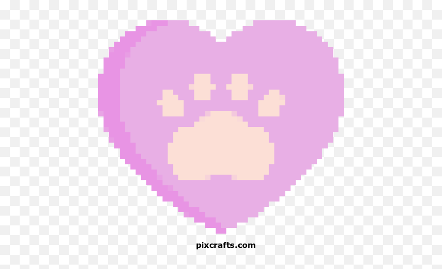 Dog - Easy Pixel Art Nature Emoji,Paw Print Emoticon