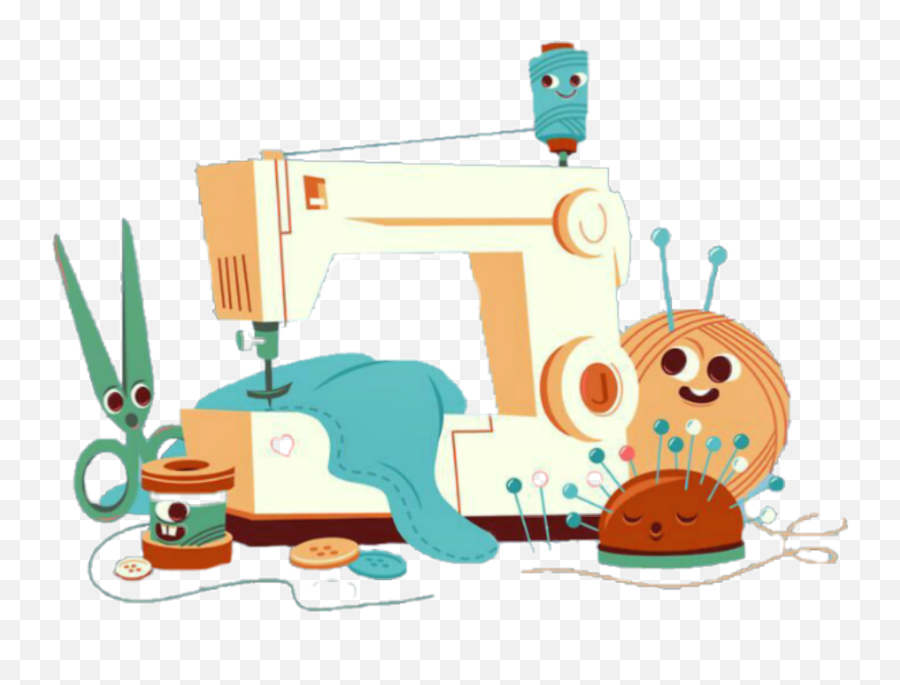 Sewing Machine And It - Art Emoji,Sewing Emoji