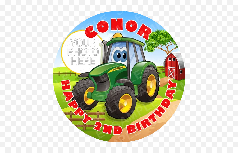 John Deere Tractor - Tractor First Birthday Ireland Emoji,Tractor Emoji