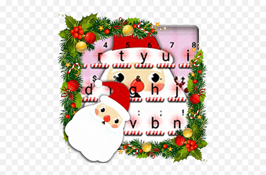 Kawaii Christmas Keyboard Theme U2013 Appar På Google Play - Cartoon Emoji,Christmas Emoji Copy Paste