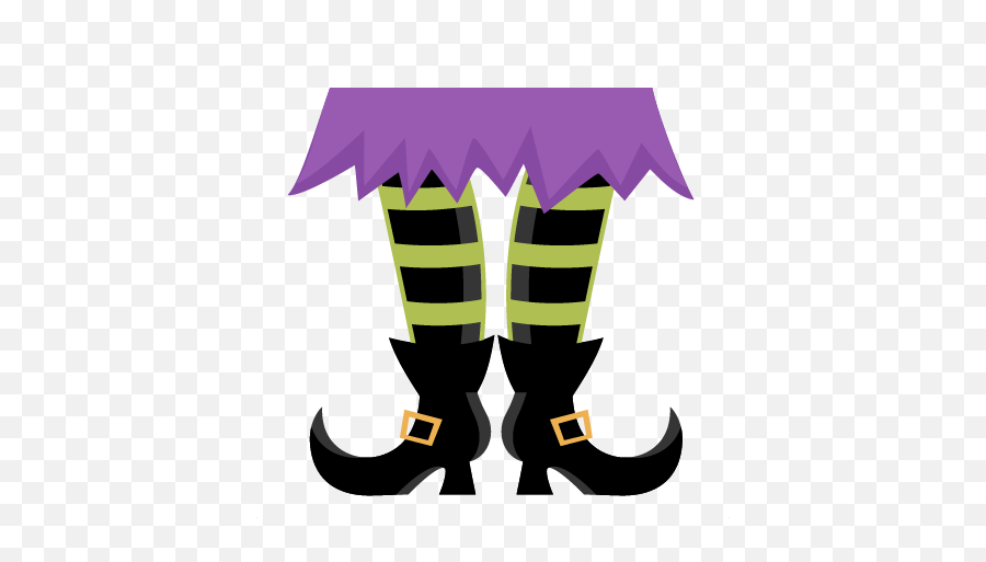 Witch Feet Svg Images - Halloween Witch Feet Clipart Emoji,Witch Emojis