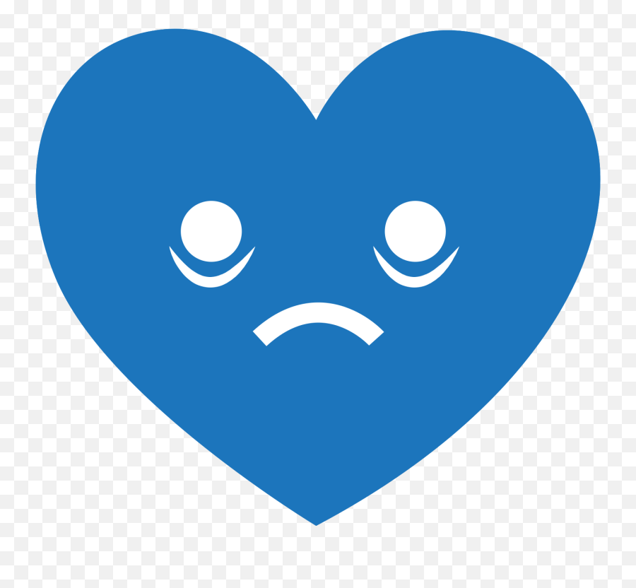 Free Heart Emoji Blue Png With - Somawathiya National Park,Heart Emoji In Text