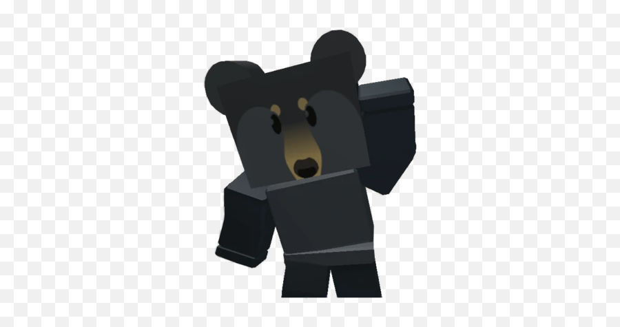 Black Bear - Bee Swarm Simulator Bear Emoji,Blacky Emoticons