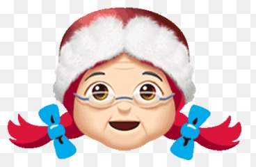 Wendys Social Conor Clarke Art Director - Mrs Santa Emoji