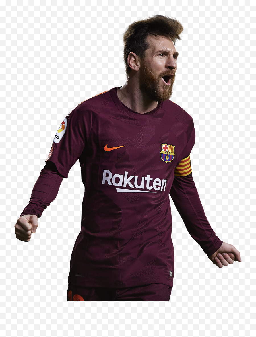 Lionel Messi 2018 Png Barca Football - Barcelona Maroon Jersey Emoji,Barca Emoji