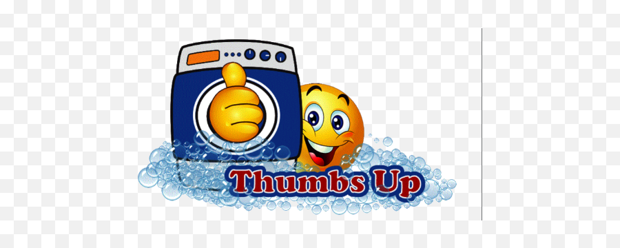 Laundry Service Thumbs Up Coin Laundry Mauldin Sc - Happy Emoji,Thumb Up Emoticon