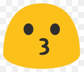 Kissing Face Emoji - Android