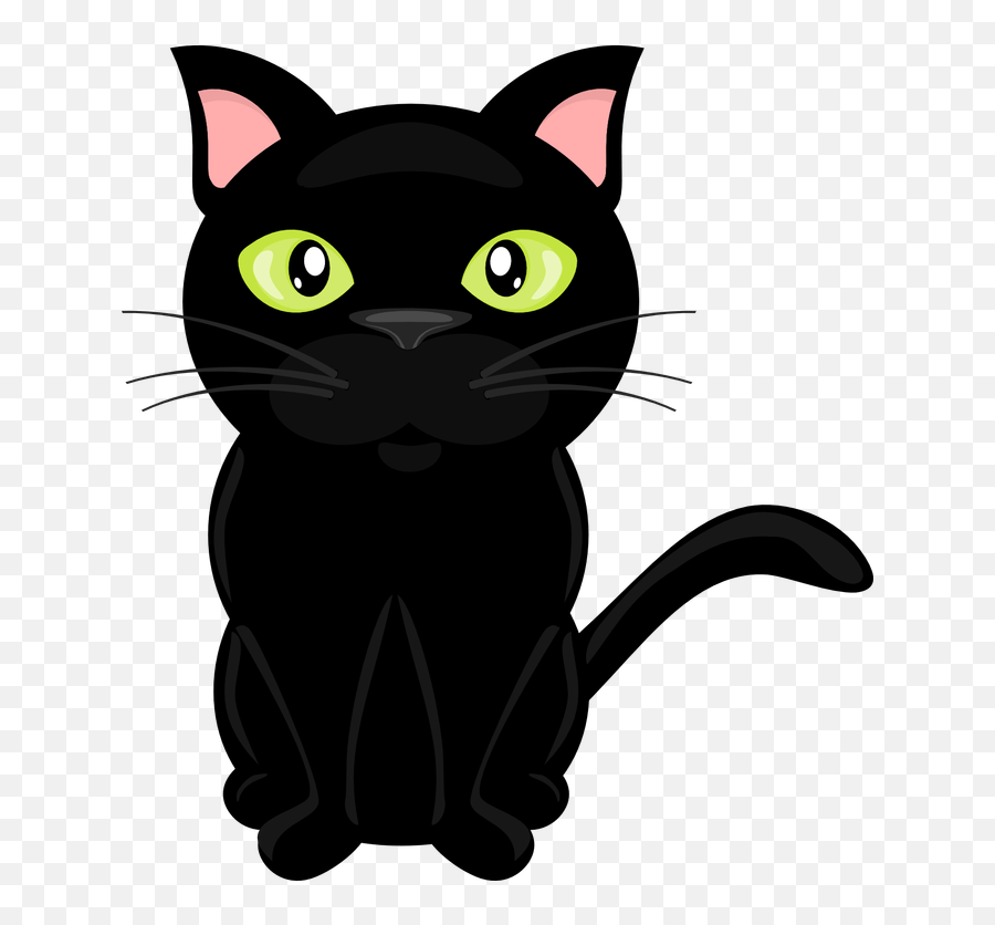 Black Cat Cat Clipart Library Stock Clear Background Rr - Cat Clipart No Background Emoji,Black Cat Emoji