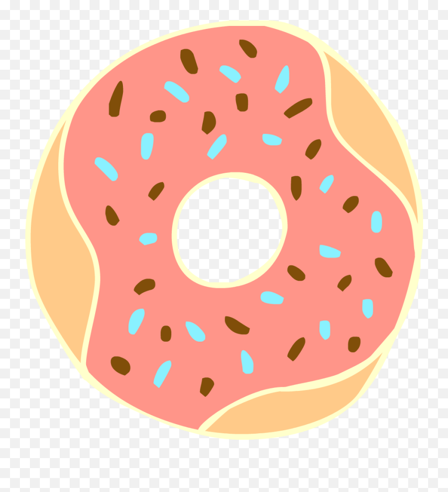 Donut Clipart Transparent Background - Transparent Donut Clip Art Emoji,Emoji Donuts