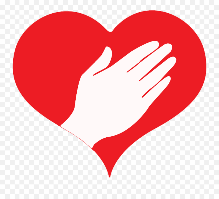 Heart Clipart Library Library Png Files - Hand On Heart Clipart Emoji,Hand Heart Emoji