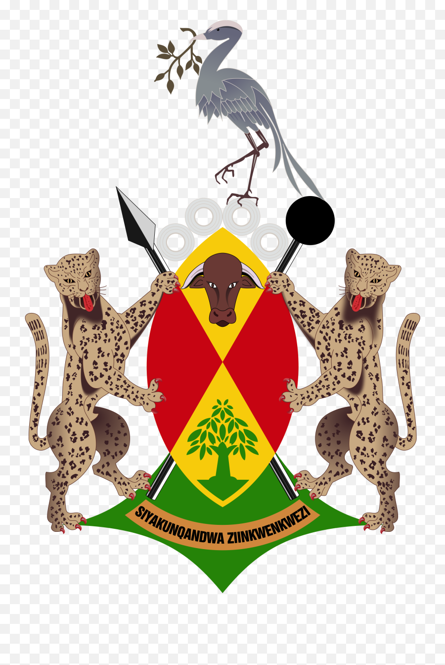 Ciskei Defence Force - Coat Of Arms For Zulu Tribe Emoji,Semi Truck Emoji