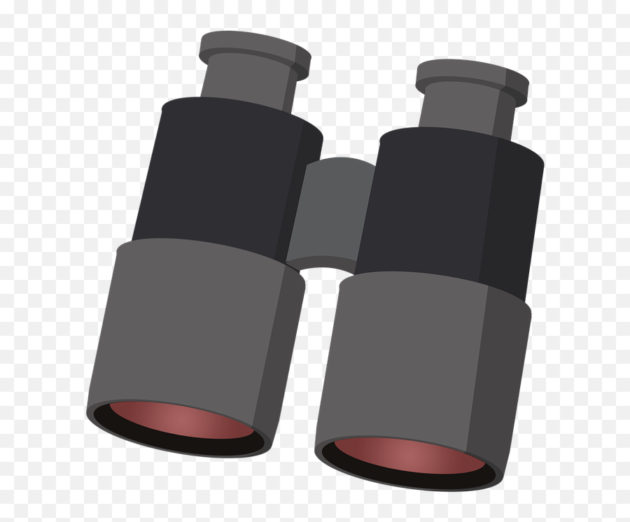Binoculars Tool Equipment Zoom Glass - Cylinder Emoji,Emoji With Binoculars
