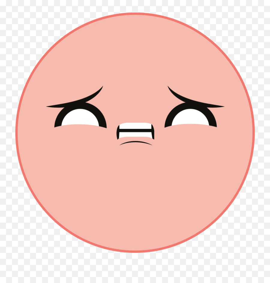 Emojis Kit Min Kam - Circle Emoji,Afraid Emoticon