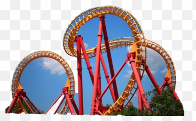 Rollercoaster Stickers - Coasters Emoji
