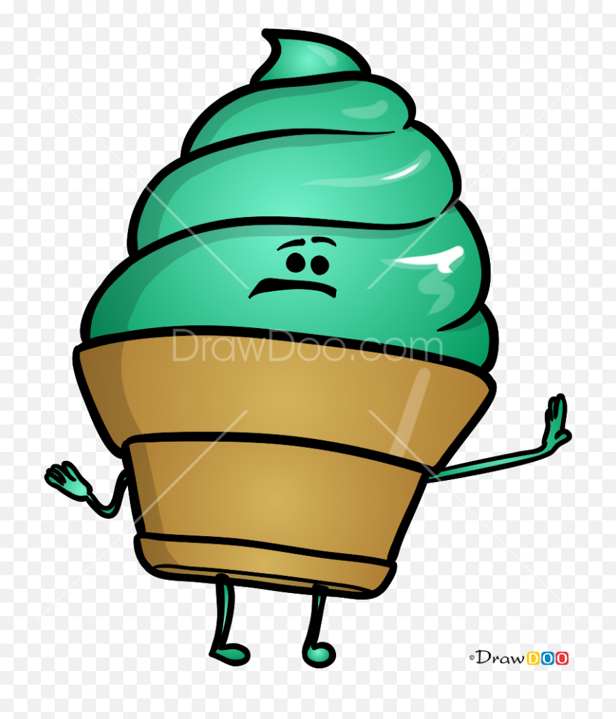 How To Draw Icecream Emoji Movie - Emoji Movie Ice Cream,Icecream Emoji