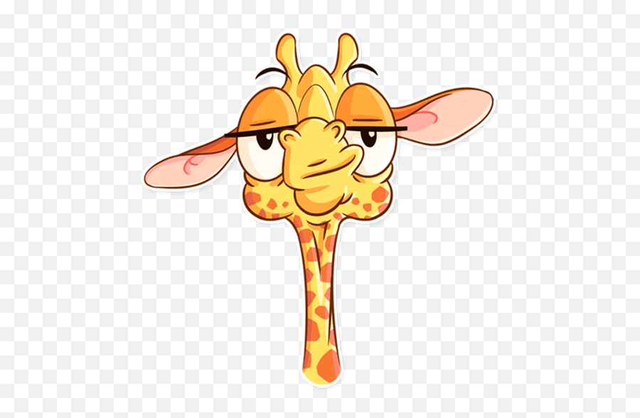 Giraffe Telegram Stickers Sticker Search - Stickers Telegram Fred Emoji,Giraffeemoji.com