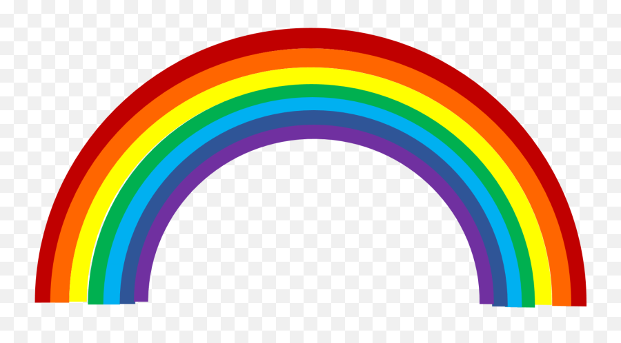 Transparent Clipart Cartoon Rainbow - Rainbow Clipart Emoji,Rainbow Emoji Transparent