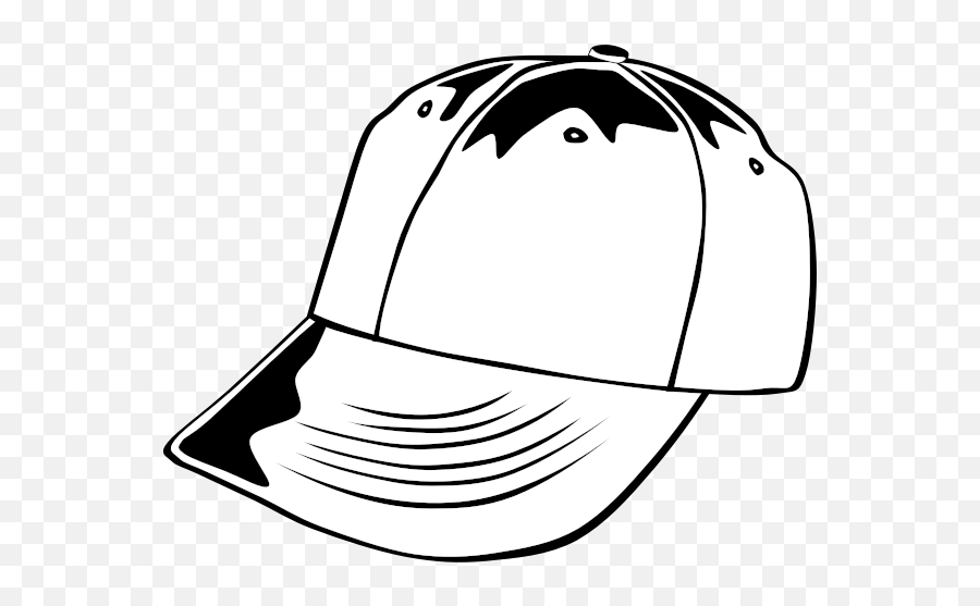 White Baseball Cap Vector Image Free Svg - Baseball Cap Clip Art Emoji,Baseball Cap Emoji