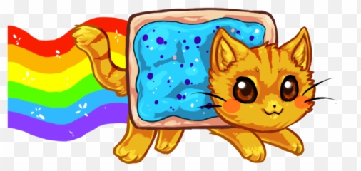 Blueberry Nyan Cat - Nyan Cat Art Emoji,Nyan Cat Emoji