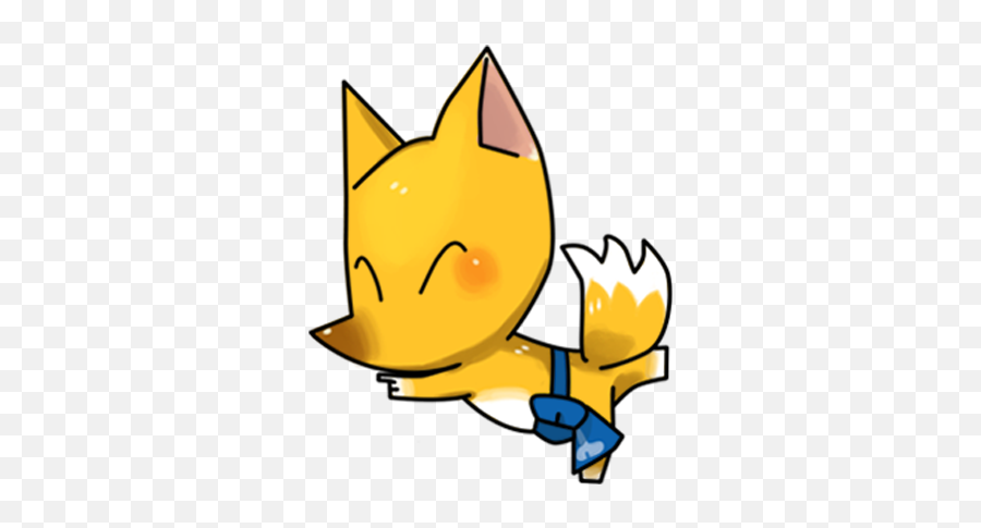 Tiny Foxxy - Cute Fox Animal By Jose Paolo Borromeo Clip Art Emoji,Money Cow Emoji