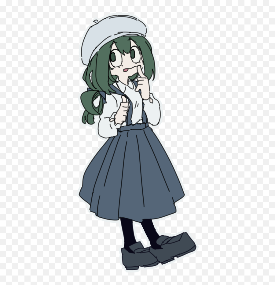 Bestgirltsuyu - Discord Emoji Tsuyu Asui Fanart,Cutting Hair Emoji