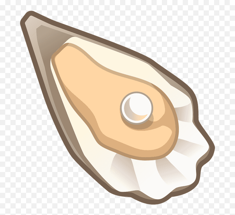 Oyster Emoji Clipart - Oyster Emoji,Seashell Emoji