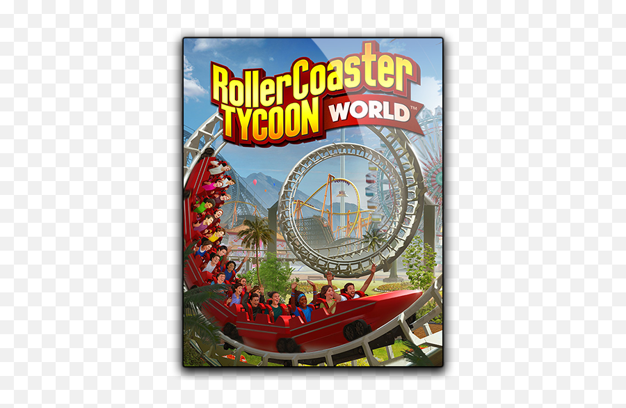 Icon Roller Coaster At Getdrawings - Roller Coaster Tycoon World Deluxe Edition Review Emoji,Roller Coaster Emoji