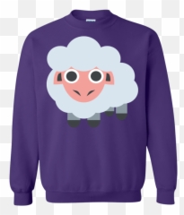 Sheep Emoji Sweatshirt - Sweater,Sheep Emoji