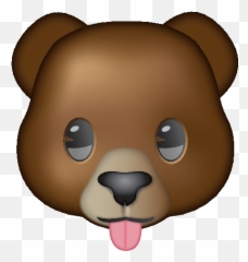 Emoji - Teddy Bear,Chameleon Emoji