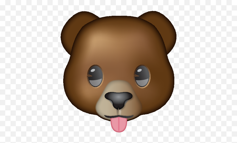 Emoji - Teddy Bear,Chameleon Emoji