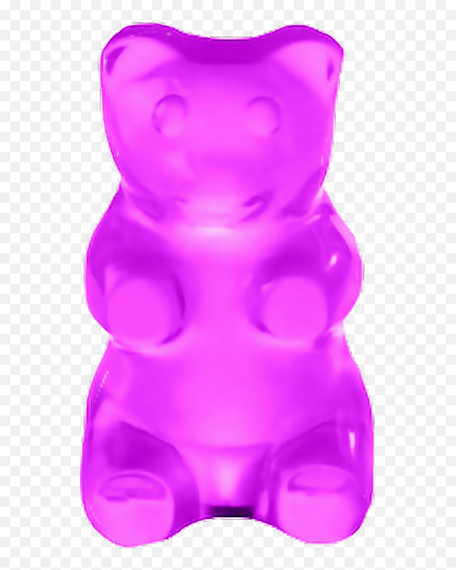 Pink Gummy Bear Transparent - Single Haribo Gummy Bears Emoji,Gummy Bear Emoji