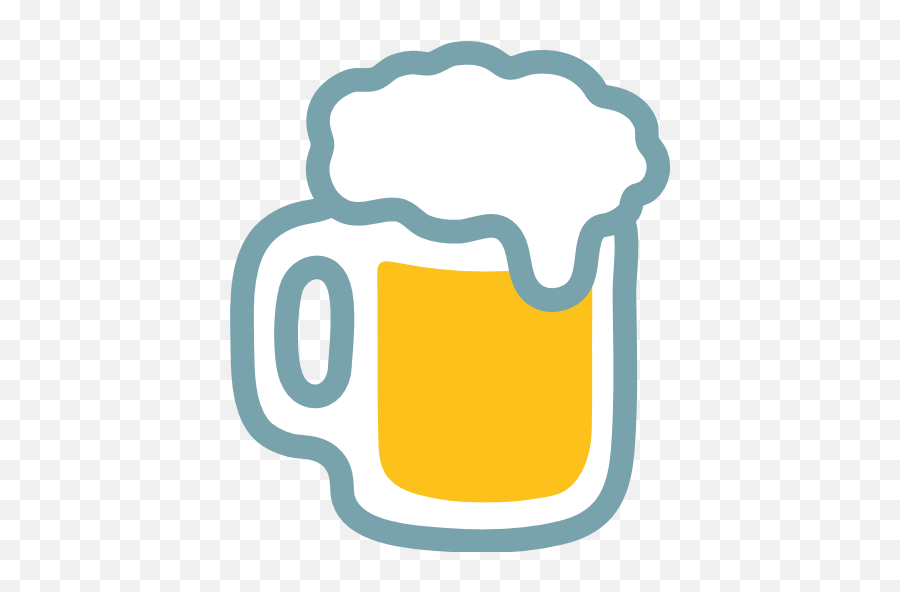 Beer Mug Emoji For Facebook Email - Beer Emoji On Pixel,Beer Emoji Facebook