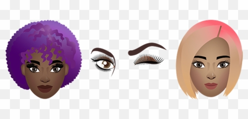 Emojis De Belleza - Eyelash Extensions Emoji,Teclados Emojis Gratis