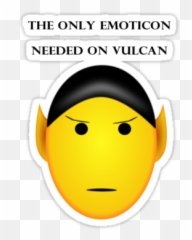 Cant - Smiley Emoji,Star Trek Emoji