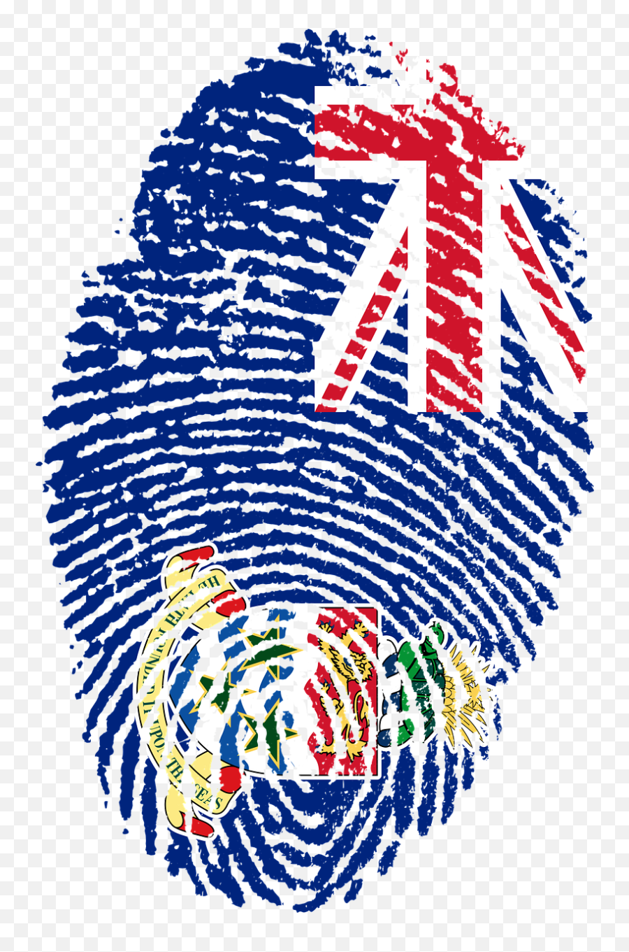 Cayman Islands Flag Fingerprint Country - Us Virgin Islands Fingerprint Emoji,Marine Flag Emoji