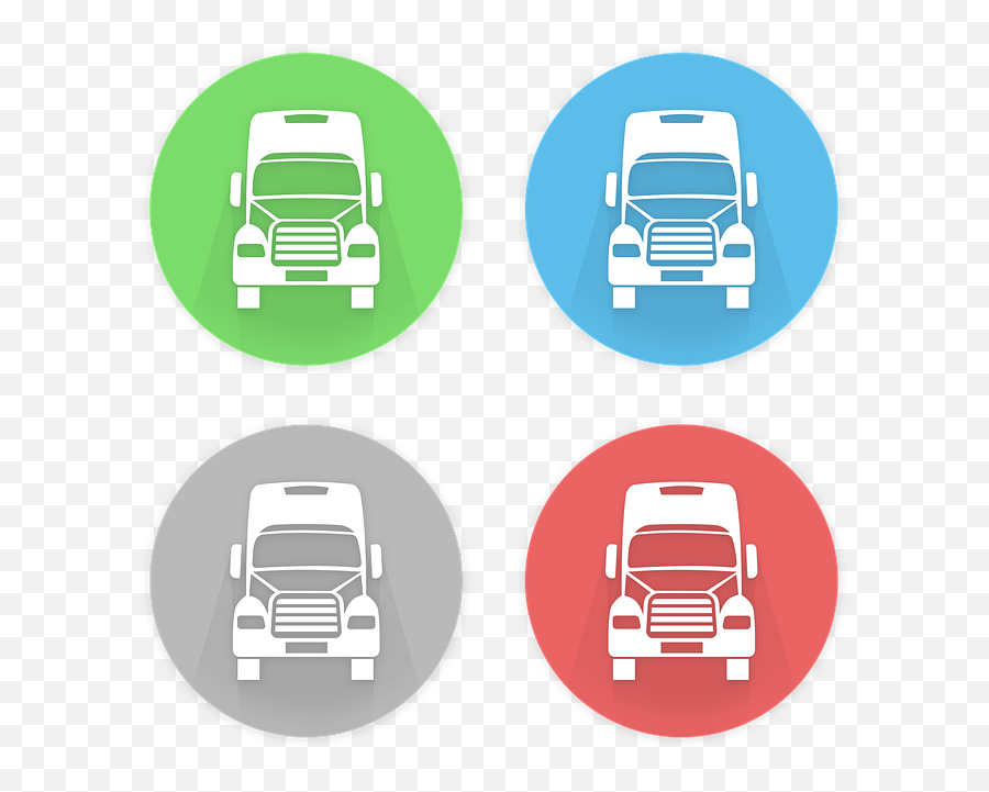 Truck Transport Trucking - Transporte Logo De Camion Emoji,Semi Truck Emoji