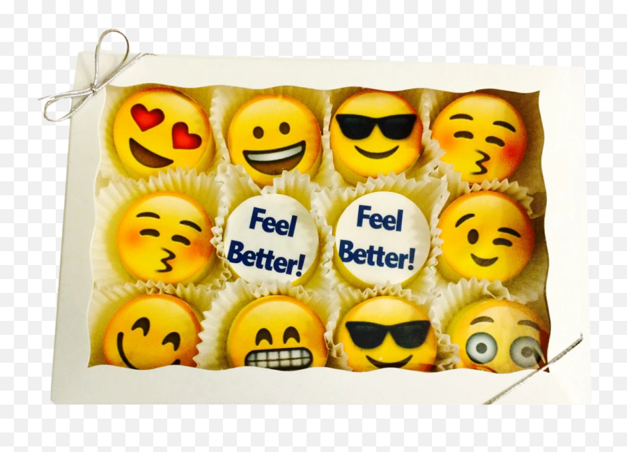 Chocolate Covered Oreo Gift Box - Smiley Emoji,Emoji Boxes