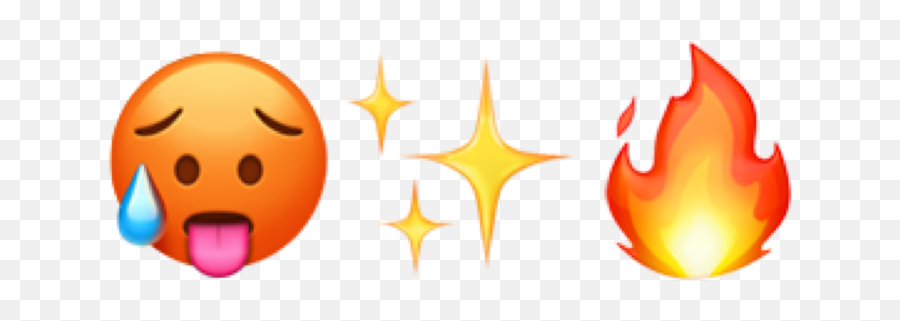 Emoji Emojis Imoji Hot Streak Fire Fireemoji Stars Ipho - Emoji Png Ios 12,Hots Emojis